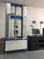 Machine d'essai de traction de 10 tonnes avec couvercle de protection pour barres d'armature en métal