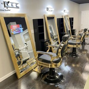 Sillas de Barbero de Lujo Kingshadow a Precios Económicos para Muebles de Salón de Belleza y Proveedor de Fábrica de <span class=keywords><strong>Barber</strong></span>ías - Product Image 2
