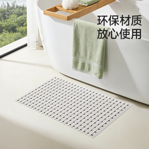 FaSoLa Bathroom Anti Slip Mat Customized Size Waterproof Anti Fall For Shower Room Hotel Bathtub Toilet Floor - Product Image 2