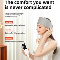 CYANMED OEM ODM Nouveau Masseur Électrique Chauffant à Airbag pour Thérapie par Ondes Cérébrales, Alimentation USB, Contrôle à 3 Vitesses par Bouton pour un Massage Profond