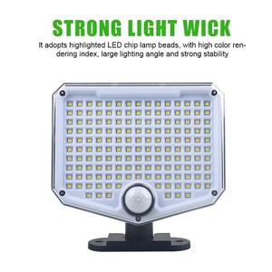 Lámpara Solar LED de 153 LED para Exteriores, Súper Brillante, con Sensor de Movimiento, Lámpara de Pared para Jardín, IP54 Impermeable, 3 Modos, Reflector Solar - Product Image 2