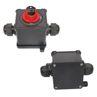 Interrupteur de déconnexion de batterie de voiture 12V/24V, protection contre les fuites de courant, bouton étanche pour déconnexion de batterie de véhicules