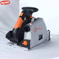 Scie plongeante sans balais 1800W, profondeur de coupe 60mm, biseau de -1 à 47 degrés, contrôle 6 vitesses, anti-éclats, pour rail de guidage Festool