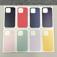 Coques de téléphone portable en silicone liquide LOGO pour iPhone 17 Pro Max 16 Pro Max 15 14, avec recharge sans fil et couvercle magnétique, livrées avec boîte de vente au détail