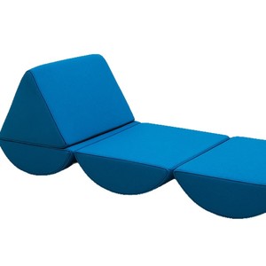 Canapé-lit pliable en mousse semi-circulaire pour enfants, style tatami, siège au sol - Product Image 5