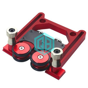 Guías en stock de corte claro, rueda unidireccional elástica, tablero de plumas ajustable, guías de rodillos antirrebote, herramienta de empuje de seguridad - Product Image 1