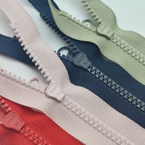 Embout ouvert <span class=keywords><strong>pour</strong></span> SAB 5 #   <span class=keywords><strong>Fermeture</strong></span> éclair en résine d'amande <span class=keywords><strong>pour</strong></span> sacs, manteaux, vestes, textiles de maison et vêtements - Product Image 5