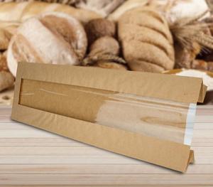 Bolsa de Papel Kraft Antigrasa de Alta Calidad SenAng, con Ventana Transparente, Impresión Offset, Ecológica, Reciclable, Tamaño Personalizado para Alimentos Fritos - Product Image 5