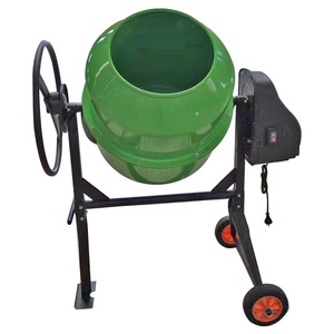 Mezclador de cemento Horizontal fácil de desmontar, mezclador de mortero de 160 <span class=keywords><strong>litros</strong></span>, mezclador de alimentación pequeño para el hogar - Product Image 6