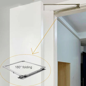 180 độ gấp cửa phần cứng bằng gỗ bi gấp cửa phần cứng bên ngoài gấp cửa thép không gỉ phần cứng - Product Image 1