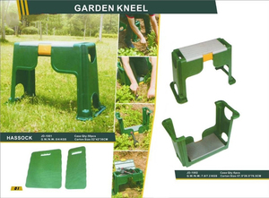 Foldable Plastic <b>Garden</b> Kneeling <b>Stool</b> with Storage Pouch Soft Kneel Pad for Outdoor Gardening - Product Image 3
