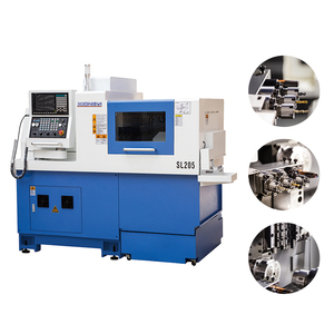 निर्माता भुगतान विधि चक भारी शुल्क डबल स्पिंडल स्ंडल 205 cnc स्विस बार फीडर के साथ - Product Image 6