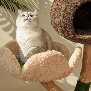 Plant Design Tree Tower With Scratching <b>Post</b> Sisal Pillar Colorful Pet Furniture Multi <b>Level</b> Platform Washable OEM/ODM - Product Image 4