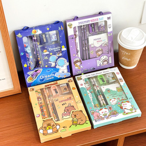 Ensemble de papeterie pour enfants <span class=keywords><strong>YEKO</strong></span>, cadeau pour les élèves du primaire et de la maternelle - Boîte cadeau surprise pour la rentrée scolaire - Product Image 3