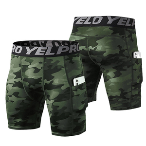 <span class=keywords><strong>Pantalones</strong></span> cortos de compresión de rendimiento para <span class=keywords><strong>hombre</strong></span> al por mayor personalizados <span class=keywords><strong>pantalones</strong></span> elásticos <span class=keywords><strong>ajustados</strong></span> deportivos de secado rápido - Product Image 3