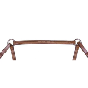 Pechera Inglesa de Cuero Genuino con Anclaje para Montura, Costuras Decorativas y Soporte Seguro para Silla de Montar, Ayuda para el Entrenamiento - Product Image 2