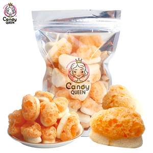 ¡Venta al por mayor! Certificado Haccp/Brc Venta caliente Halal a granel con sabor a naranja Freeze Dry Gummy Candy Fruity Liofilización Dulces <span class=keywords><strong>Bonbons</strong></span> - Product Image 3