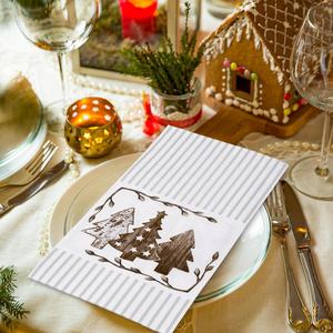 <span class=keywords><strong>Serviettes</strong></span> en papier personnalisées avec logo imprimé pour les fêtes de Noël, les <span class=keywords><strong>d</strong></span>îners de fête, les fêtes <span class=keywords><strong>d</strong></span>'<span class=keywords><strong>invités</strong></span> - Product Image 3