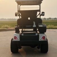 Carrito de Golf Eléctrico de 2 Plazas al por Mayor con Aire Acondicionado y Carrocería Cerrada para Países Fríos