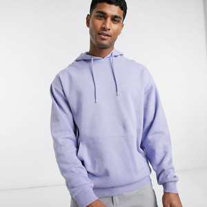 360g 100% Cotton Heavyweight Pullover High Quality <b>Hoodie</b> Custom Logo Blank Drawstrings <b>Oversized</b> <b>Hoodie</b> <b>Men</b> - Product Image 1