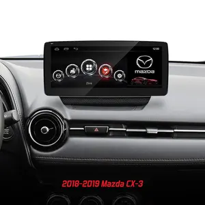 10.25 polegada IPS rádio Do Carro para Mazda CX3 sistema duplo carro navegação suporte embutido 360 câmera 1080P