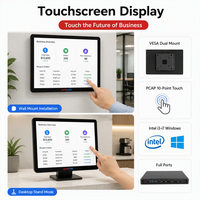 27/32 Zoll Wandmontierter Digitaler Signage-Player LCD Digitaler Werbebildschirm Wandmontage LCD Digital Signage