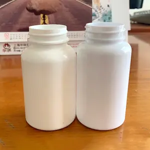 10cc-300cc PET HDPE kapsül vitaminleri toz paketleme için boş beyaz katı ilaç konteyner hap plastik şişeler