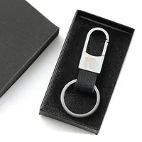Großhandel Luxus Metall Pu Leder Schlüssel bund Sublimation Personal isierte Schlüssel anhänger Benutzer definierte Leder Schlüssel bund