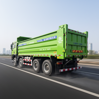 Б/у самосвал SINOTRUK HOWO 8X4 с левым рулем, дизельный, МКПП, двигатель Weichai, Евро-2, грузоподъемность 41-50 т