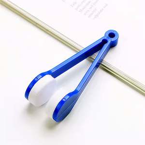 I-0502 Vente en gros de pinces de nettoyage de lunettes portables multifonctionnelles, mini outils de nettoyage de lunettes, brosses de nettoyage de lunettes en microfibre - Product Image 6