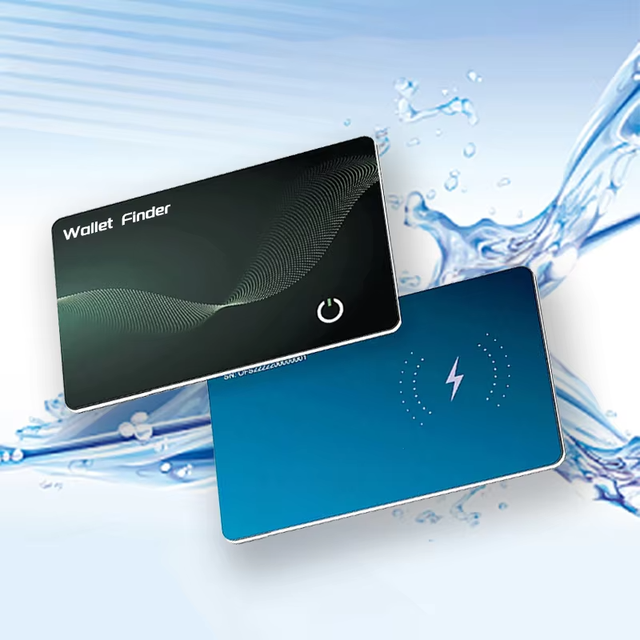 2026 New Waterproof Intelligent GPS Card Wallet Tracker Tag Tracker Children's Locator Finder