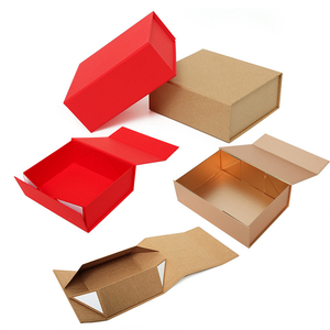 Wholesale Cardboard Paper Folding Gift Corrugated Paper Box Packaging Gift Paper Boxes