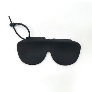 Silicone Waterproof Sunglasses <b>Case</b>, Soft Anti-Shock Eyewear Cover, Unisex Anti-Lost <b>Glasses</b> Bag with Lanyard - Product Image 3