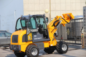 Wolf CE được phê duyệt 1ton hoflader mini780tt nhỏ kết thúc trước nông nghiệp Mini Telescopic Bánh Xe Tải - Product Image 4