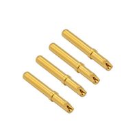 Fourniture d'usine Mâle Femelle 1.0 Pogo Pin Or Argent Placage