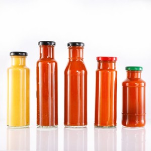 Bottiglia in Vetro per Condimenti con Tappo a Vite, Disponibile in 11oz, 150ml, 250ml, 350ml per Ketchup, Salsa di Pomodoro, Peperoncino, Aceto, Tabasco - Product Image 5