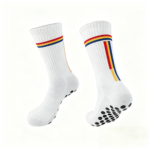 Chaussettes <span class=keywords><strong>de</strong></span> baseball montantes pour l'entraînement <span class=keywords><strong>de</strong></span> printemps, avec lettres personnalisables, en maille respirante anti-humidité, anti-ampoules, échantillon gratuit - Product Image 2