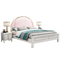 Muebles de Dormitorio, Cama King Size de Madera Sólida, Moderna, Extensible, Ajustable en Altura, con Almacenamiento - Precio de Mayoreo Económico