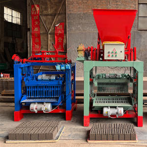Mesin pembuat telur semen pengangkat rantai, mesin pembuat telur trotoar, berbagai cetakan pembuat blok berongga, mesin bata abu - Product Image 4