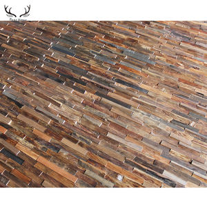 Panneaux muraux en bois 3d texturés rustiques Panneau mural de décoration Autres planches - Product Image 3