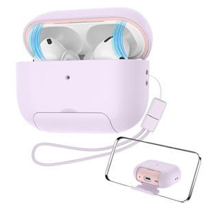 Funda Protectora Magnética de Color Sólido para AirPods Pro 2 y AirPods 4, Cubierta de Silicona Suave para Auriculares Bluetooth de Apple - Product Image 5