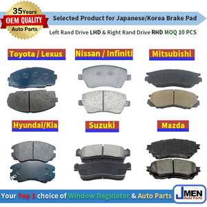 Jmen-pastilla de freno de cerámica para HYUNDAI KONA MATRIX, semimetálico pastilla de freno de tambor, Rotor de mano, chasis automático - Product Image 2