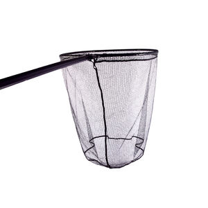 Inklapbare telescopische landingsnetstok van aluminiumlegering met opvouwbaar siliconen rubberen visnet voor vliegvisserij - Product Image 6