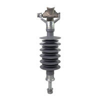 Isolateur de type broche pour ligne de transmission aérienne haute tension 33KV, matériau polymère composite, certifié IEC 61109, Chine
