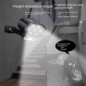 Lámpara de Pared Exterior, Potente Luz LED Solar con Sensor de Movimiento, Impermeable IP65, Iluminación para Jardín, Camino, Garaje, Patio, Calle - Product Image 1