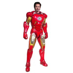 Super-herói Filme Personagens Simulação Homem De Ferro Estátuas em Tamanho Real em Resina Cera Figura Modelo - Product Image 6