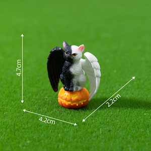 Mini Figuras de Halloween, Pequeñas Figuras de Resina, Miniaturas de Gatos para Jardín de Hadas, Accesorios de Paisajismo, Manualidades Decorativas - Product Image 6