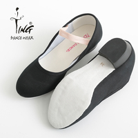 Chaussures de danse classique noires personnalisables en gros, directement de l'usine, pour examens et spectacles professionnels