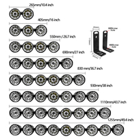 Nouvelle barre lumineuse LED longue portée pour toit, faisceau spot, tout-terrain 4x4, étanche IP67 et 50000LM pour UTV, ATV, camions