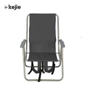 Chaise pliante portable Kejie pour l'extérieur, design moderne, avec grand sac à dos en Oxford, idéale pour la pêche, le camping et la plage - Product Image 1